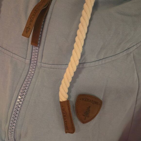 Wanakome Light Blue Cowl Neck Sweater - Picture 3 of 7